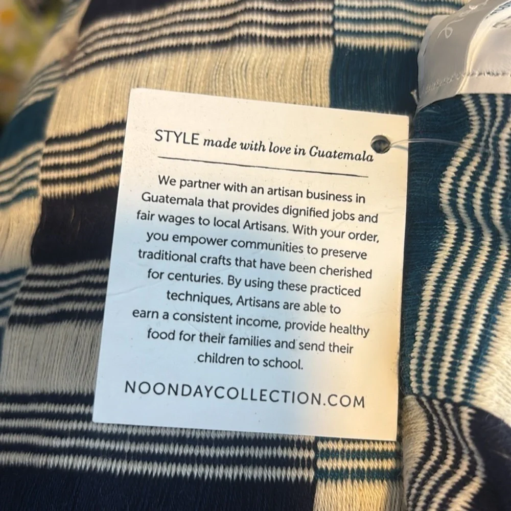 Noonday Collection Guatemalan Feliz infinity scarf NWT